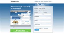 Desktop Screenshot of memeosend.com